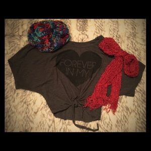 LOL Vintage “Forever In My ❤️” Heather Gray Shirt